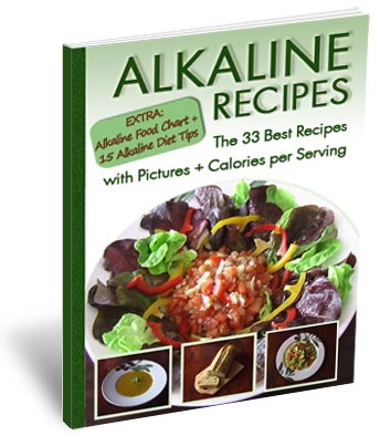 Alkaline diet recipes book